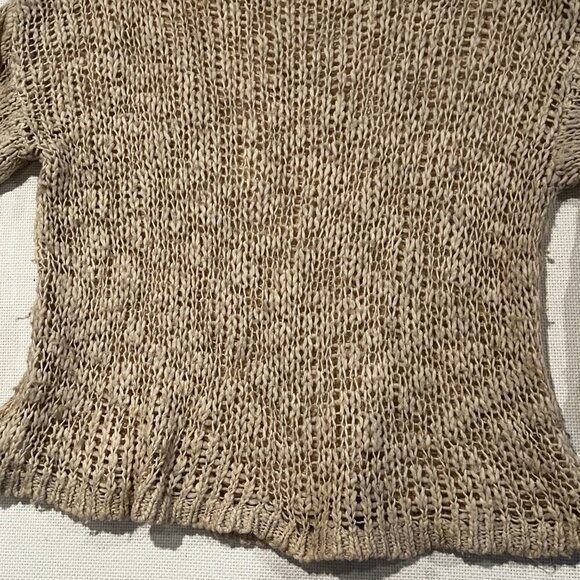 H&M Loose Knit Slouchy Oversized Wide‎ Neck Pullover Sweater XL Wool Blend - Picture 8 of 8